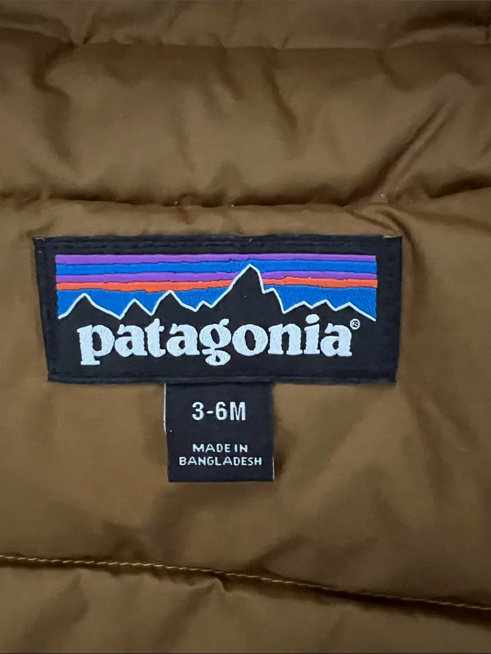 Patagonia Kids' Hooded Puffer Jacket in Mustard- my baby used 12+months